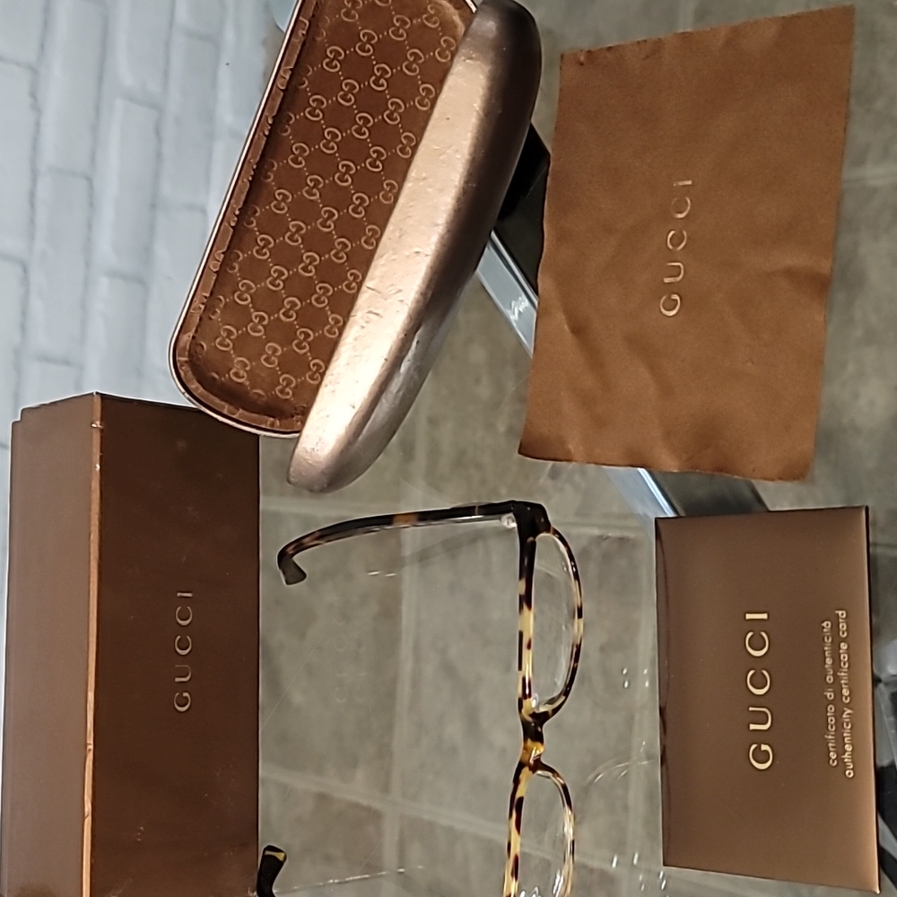 Gucci Frames Tortoiseshell Authentic - image 1